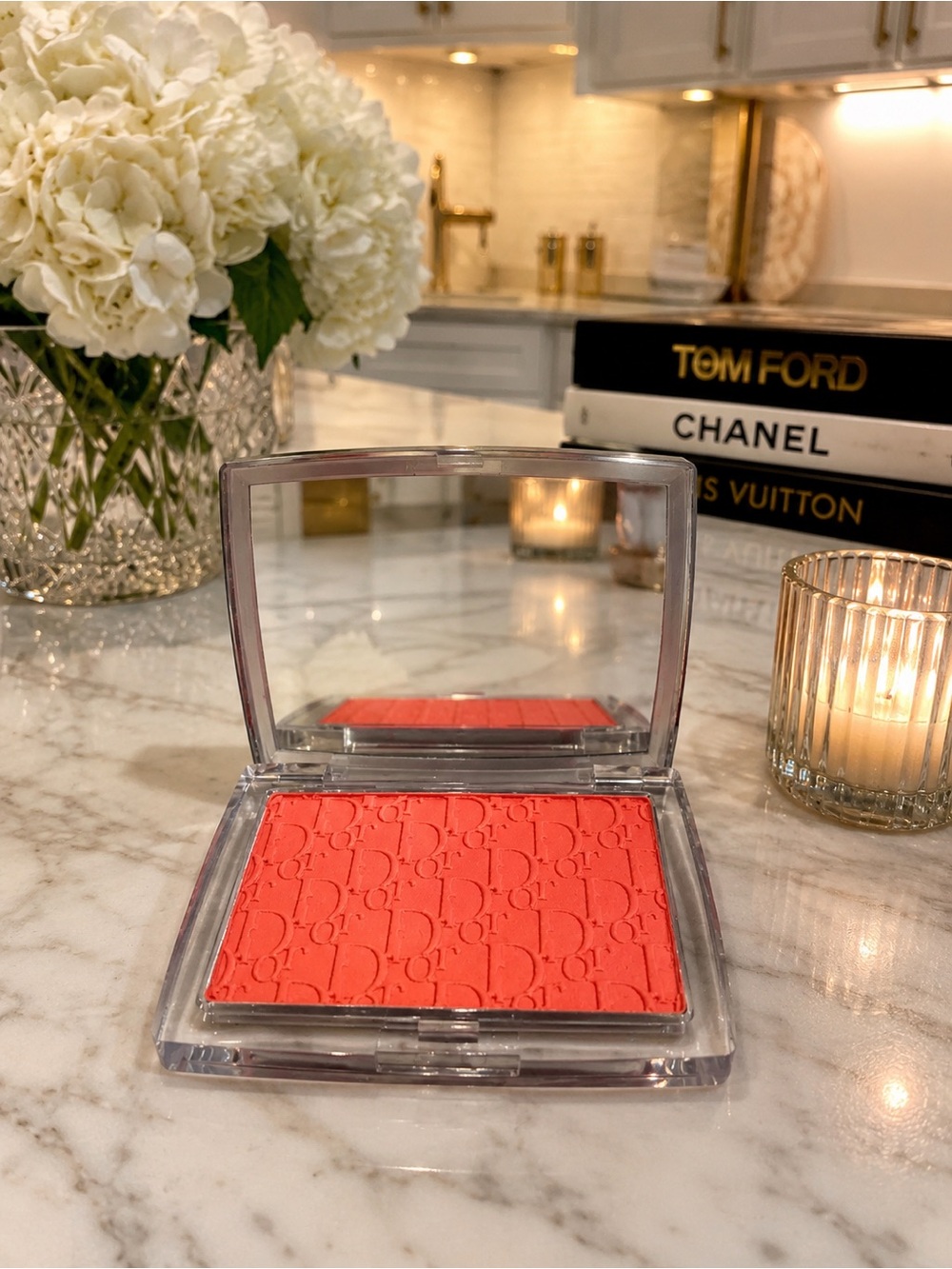 Dior Rosy Glow Color-Reviving Powder Blush 015 Cherry | 0.15 oz | Authentic